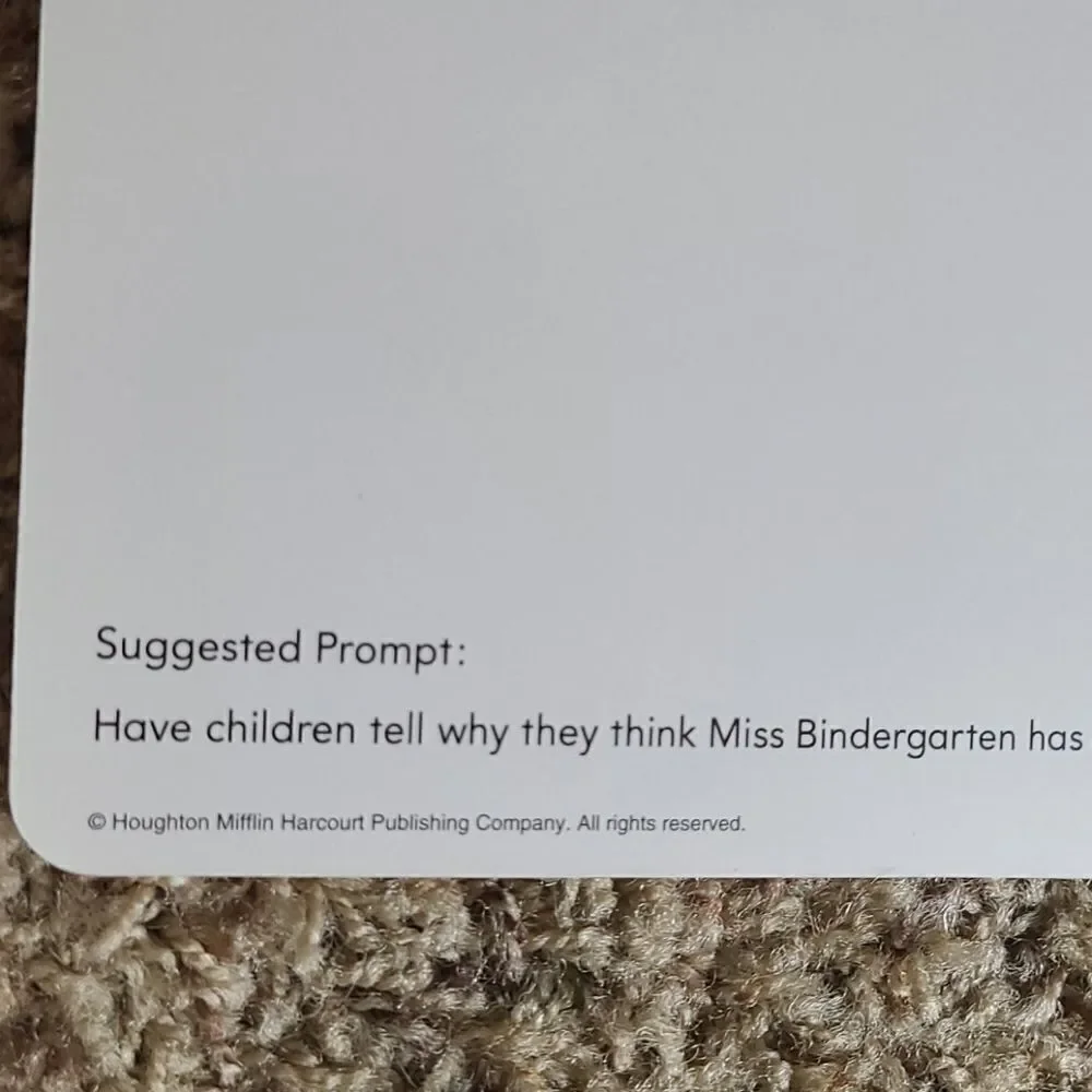 Journeys Kindergarten Retelling Cards Grade K